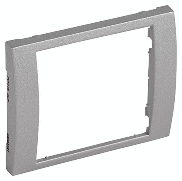 Legrand Legrand 771367 Zwischenrahmen 45X45 Galea soft Aluminium