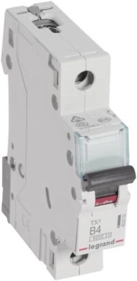Legrand 403352 TX3 LS-Schalter B 4A 1-polig 6kA 230/400VAC 1TE