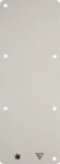 Berker Bodenplatte 3-fach pws TwinPoint 102132