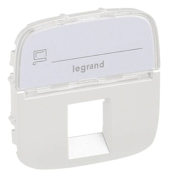 Legrand Legrand 755479 Abdeckung RJ11/RJ45 mit B.-feld 1-fach Valena Allure perlmutt