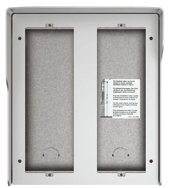 Legrand BTicino 350661 Aufputzkasten 6M 2reihig Allmetal