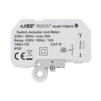 Homematic IP Smart Home Schalt-Mess-Aktor 16A - Unterputz, HmIP-FSM16