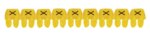 Legrand 038133 Kennzeichnungssystem CAB3 0,15-0,5qmm Buchstabe:X schwarz