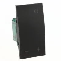 BTicino KG4691 LivingNow Elektronisches MyHome Thermostat mit Display Black