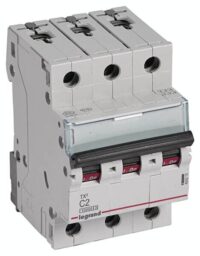 Legrand 404215 TX3 LS-Schalter C 2A 3-polig 10kA 400VAC 3TE