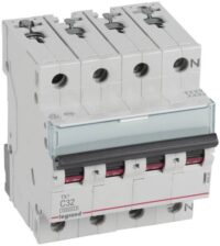 Legrand 404242 TX3 LS-Schalter C 32A 3-polig+N 10kA 400VAC 4TE