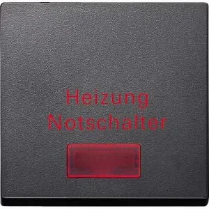 Merten Wippe anthrazit Heizungs-Notschalter MEG3327-0414