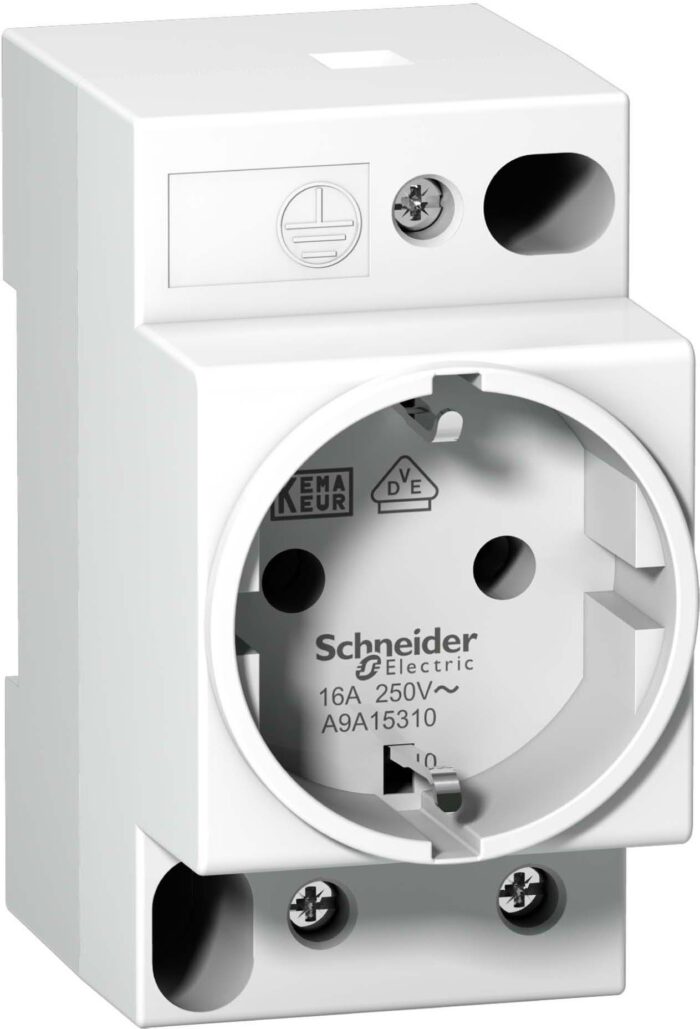 Schneider A9A15310 Steckdose iPC 2P+E 16A 250VAC KEMA/VDE 0620 deutsche Ausf. – Bild 1
