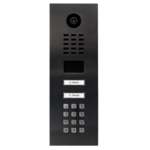 DoorBird D2102KV IP Video Türsprechanlage – Titan-Optik (PVD)