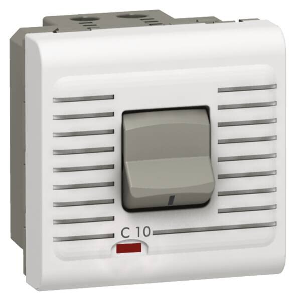 Legrand Legrand 077521 LS 1+N C10A 2-modulig Mosaic ultaweiß