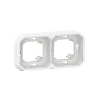 Legrand 069694L Plexo New FRUP 2-fach Tragring horizontal und vertikal in der
