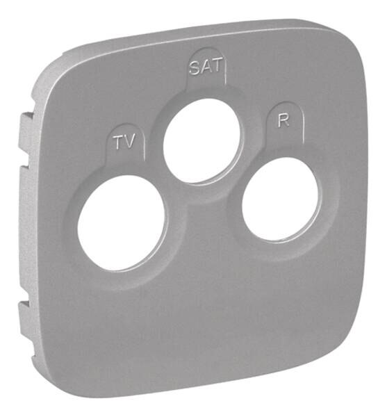Legrand Legrand 754797 TV-R-SAT-Abdeckung Valena Allure Aluminium