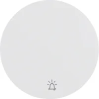 Berker Wippe pows/gl mit Aufdruck Klingel 16202069