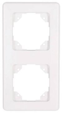 Kopp 303213060 Abdeckrahmen 2-fach EUR arkt