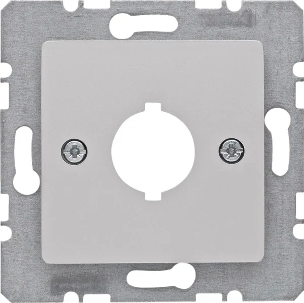 Berker Berker Zentralplatte aluminium für Melde/Befehlgerät 14317003