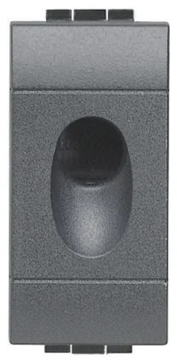 BTicino L4953 Kabelauslass 1M D9mm Anthrazit