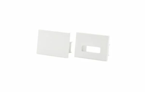 SG Leuchten SG LEUCHTEN Endkappe weiß Kunststoff L16mm H12mm 391448