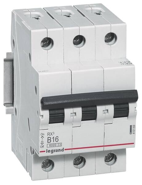 Legrand Legrand 419169 RX3 LS-Schalter B 16A 3-polig 6kA 400VAC 3TE