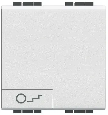 Legrand BTicino N4915M2BN LivingLight Symbolwippe 2M TREPPENLICHT Weiß