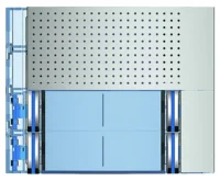 Bticino 351081 Frontblende Basis Lautsprecher 4RT-D Allmetal