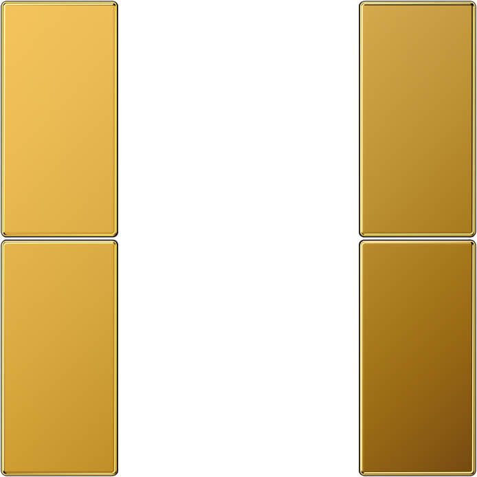 Jung Jung Tastensatz, 2fach komplett LS 502 TSA GGO