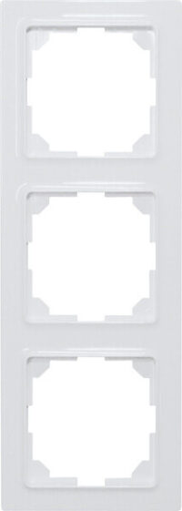 Eltako Universalrahmen 3-fach 55x55mm reinweiß/glänz R3UE55-wg