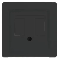 Legrand 864568 Abdeckung TAE/TDo Niloe Step schwarz