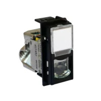 BTicino KG4279C6AS LivingNow 1M Datendose Kategorie6A geschirmt Black