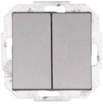 Kopp 587347088 Wechsel/Wechselschalter 10AX 250V Athenis stahl