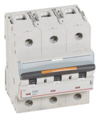 Legrand 409838 DX3 LS-Schalter D 50A 3-polig 25kA 400VAC 3TE