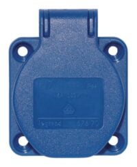 Legrand 057670 Einbau SCHUKO Steckdose P17 Tempra 16A blau deutscher Standard
