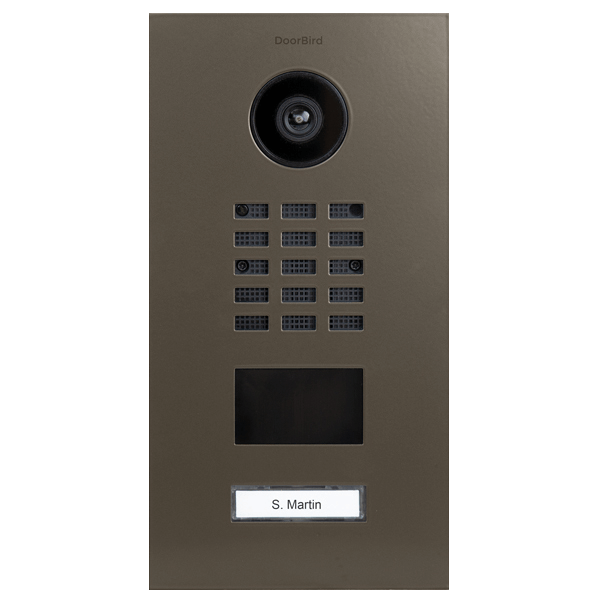Doorbird DoorBird D2101V IP Video Türsprechanlage – RAL 7006