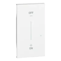 BTicino KW33M2 LivingNow 2M Taste für Lichtschalter with Netatmo White