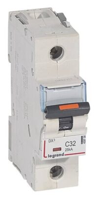 Legrand 409758 DX3 LS-Schalter C 32A 1-polig 25kA 230/400VAC 1,5TE