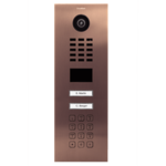 DoorBird D2102KV IP Video Türsprechanlage – Bronze-Optik (PVD)
