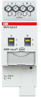 ABB ABB Stotz S&J Schaltaktor 2-fach, 6A, Reiheneinbaugerät SA/S2.6.2.2