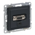 Legrand 765460 SEANO HD15 Anschlusseinheit +3mm Jack mit Abdeckung