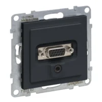 Legrand 765460 SEANO HD15 Anschlusseinheit +3mm Jack mit Abdeckung