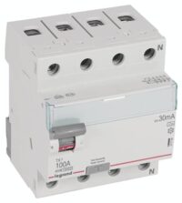 Legrand 411768 TX3 Fi-Schalter 100A 4-polig 30mA Typ A 400VAC 4TE
