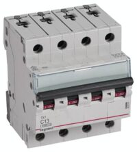 Legrand 403561 TX3 LS-Schalter C 13A 4-polig 6kA 400VAC 4TE