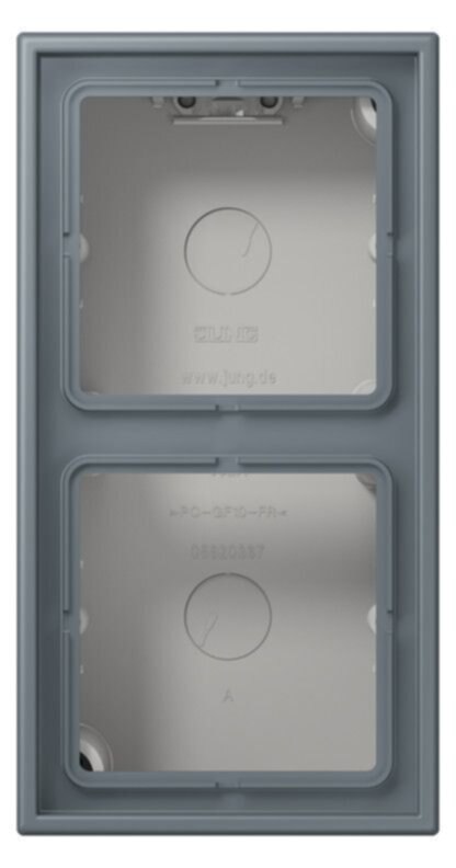 Jung Jung LC 582 A 251 AP-Kappe 2-fach Duroplast lackiert Serie LS gris 59 (4320H)