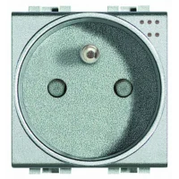 BTicino NT4144 LivingLight Steckdose franz. mit Kontroll-Licht SK Tech