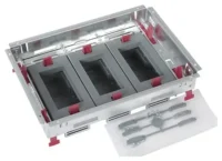Legrand 088020 Gerätebox mit Teppichrand 12Module horizontal