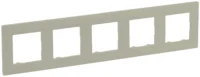 Legrand 864675 Rahmen 5-fach Niloe Step Sand