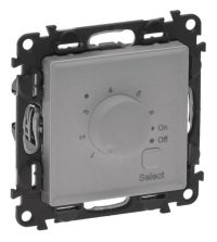 Legrand 752334 Fussbodenthermostat elektronisch Valena Life Aluminium