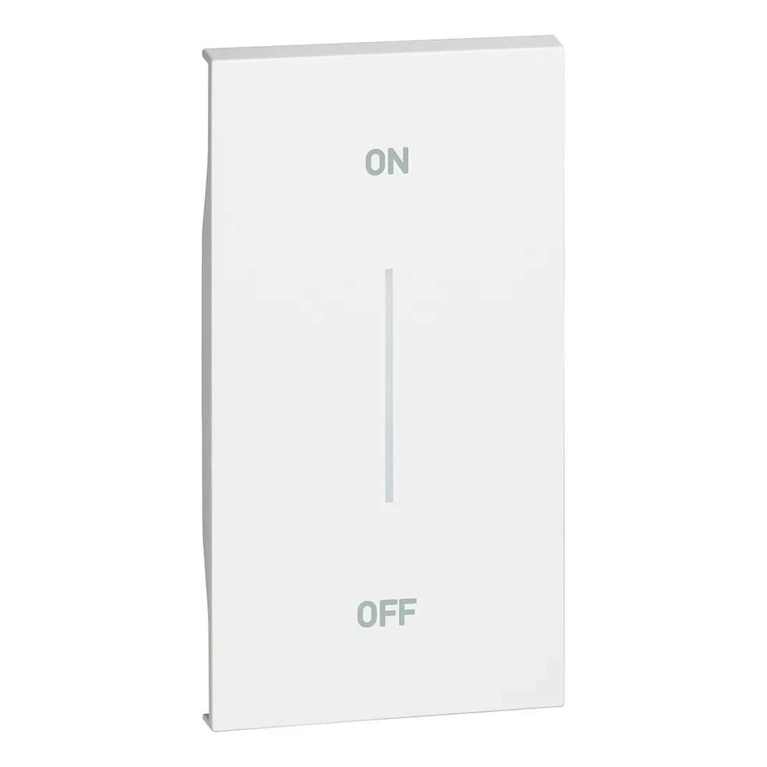 Legrand BTicino KW01MH2AG LivingNow 2M Tasten- abd. MyHome+Aufdruck ON-OFF White