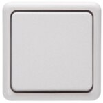 Kopp 514302007 Taster-Aufputz 10AX 250V arktis