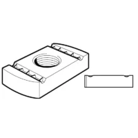 Legrand PN080 Gleitmutter M8 elektrolytisch verzinkt