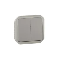 Legrand 069525L Plexo New Einsatz Doppelwechselschalter 10AX/Taster 10A SL