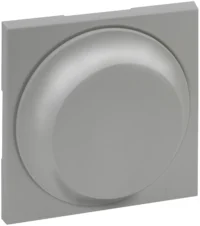 Legrand 864317 Abdeckung Drehdimmer Niloe Step Aluminium
